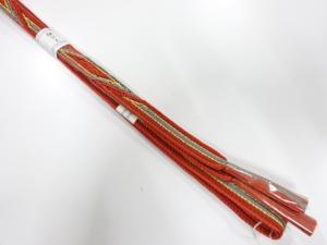 大特価品　上質　未使用品　正絹　手組帯締め